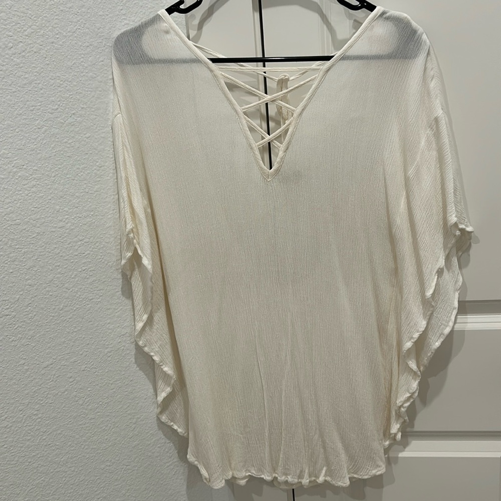 Francesca’s Open Back Swim Cover Up